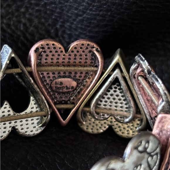 Lia Sophia “Daydreamer” Tri-Tone Stretch Bracelet - Picture 3 of 4